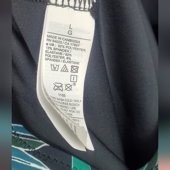 LAUREN RALPH LAUREN BLACK COTTON DRESS WITH SOFT TAN LEATHER BELT SIZE 2X - Picture 4 of 9